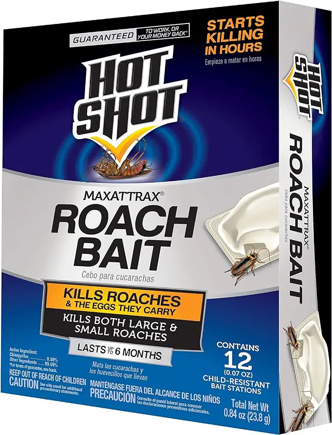Hot Shot MaxAttrax Child-Resistant Roach Bait Stations