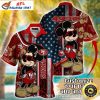 49ers Hawaiian Shirt – Mickey Mouse American Aloha Adventure