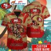 49ers Warrior Spirit Customizable Aloha Shirt – Gold Rush Edition