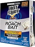 Hot Shot MaxAttrax Roach Bait 12 Count, Child-Resistant Bait Stations