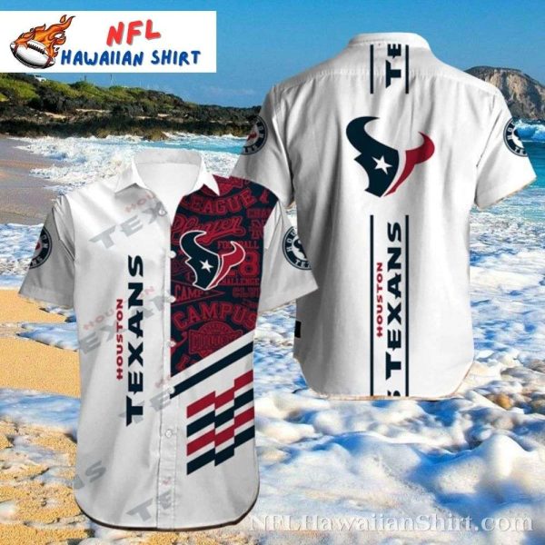 Academic Spirit – Houston Texans Collegiate Inspired Hawaiian Shirt