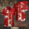 Acdc Rock And Roll Red Coconut Tree Design Hawaiian Shirt