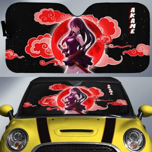 Akame Car Sunshade Custom Akame Ga Kill Anime Car Accessoriess