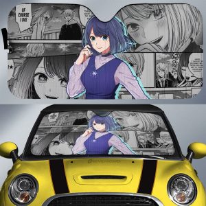 Akane Kurokawa Car Sunshade Custom Anime Car Accessories