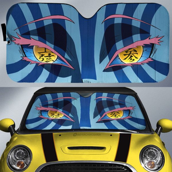 Akaza Car Sunshade Custom Demon Slayer Anime Car Accessories For Fans