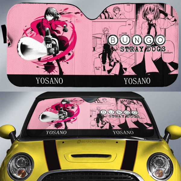 Akiko Yosano Car Sunshade Custom Car Interior Accessories