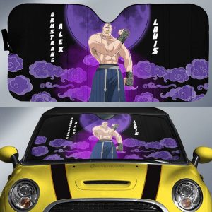 Alex Louis Armstrong Car Sunshade Custom Car Accessories