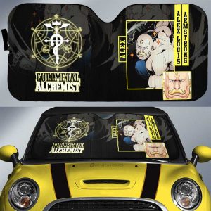 Alex Louis Armstrong Car Sunshade Custom Fullmetal Alchemist Anime