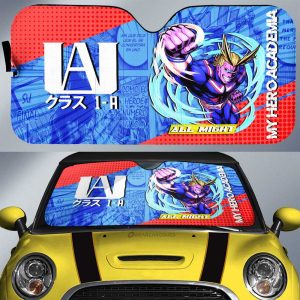 All Might Car Sunshade Custom Car Accessories