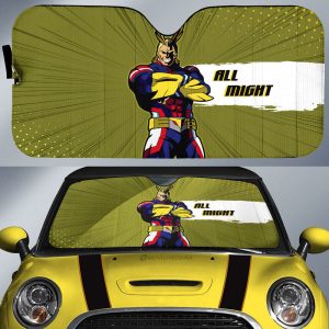 All Might Car Sunshade Custom For My Hero Academia Anime Fans