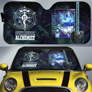 Alphonse Elric Car Sunshade Custom