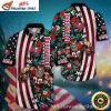 American Gridiron Buccaneers NFL Tropical Hawaiian Shirt