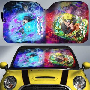 And Hinata Car Sunshade Custom Characters Car Accessories