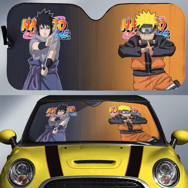 And Sasuke Car Sunshade Custom Anime