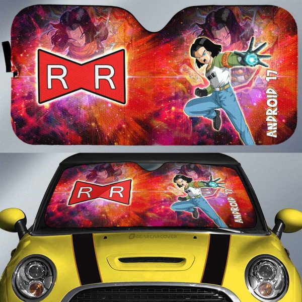 Android 17 Car Sunshade Custom Car Accessories