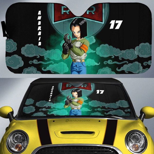 Android 17 Car Sunshade Custom Car Accessories