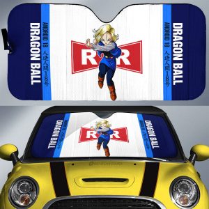 Android 18 Car Sunshade Custom Car Accessories For Fans