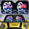 Android 18 Car Sunshade Custom Car Interior Accessories