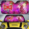 Android 18 Car Sunshade Custom Dragon Ball Anime Car Accessories