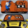 Android 18 Car Sunshade Custom Manga Color Style