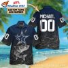 Angler’s Dream Cowboys Hawaiian Shirt – Custom Name Number Fishing Edition