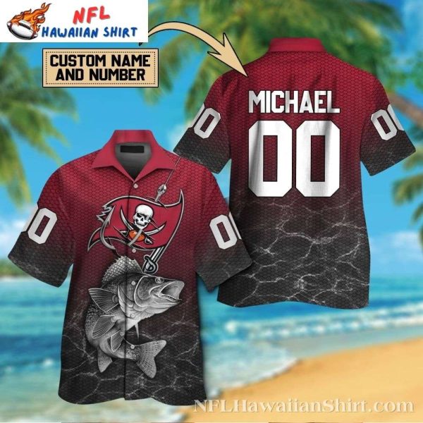 Angler’s Dream Tampa Bay Buccaneers Hawaiian Shirt