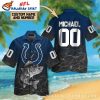 Angler’s Dream – Indianapolis Colts Fishing-Themed Customizable Hawaiian Shirt