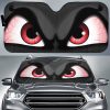 Angry Car Eyes Sun Shade Custom Car Accessories