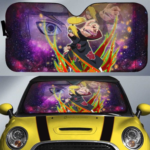 Anime Car Sunshade Custom Deidara Galaxy Style Car Accessories