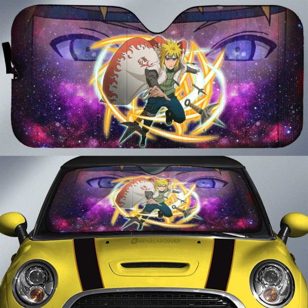 Anime Car Sunshade Custom Namikaze Minato Galaxy Style Car Accessories