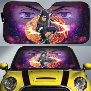 Anime Car Sunshade Custom Sarutobi Asuma Galaxy Style Car Accessories