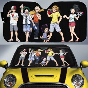 Anime Heroes Friends Car Sunshade Custom Car Interior Accessories