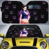 Anime Sexy Girl Nico Robin Car Sunshade Custom One Piece Anime