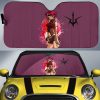 Anime Waifu Girl Kallen Kozuki Car Sunshade Custom Code Geass Anime Car Accessories