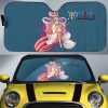 Anime Waifu Girl Vinsmoke Reiju Car Sunshade Custom One Piece Anime Car Accessories