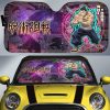 Aoi Todo Car Sunshade Custom Galaxy Manga Style