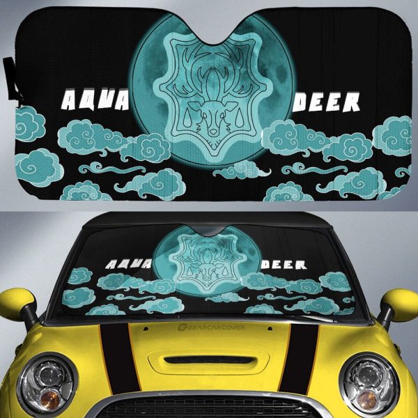 Aqua Deer Car Sunshade Custom Car Accessories