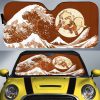 Arcanine Car Sunshade Custom Pokemon Car Accessories