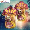 Arizona Cardinals Hawaiian Shirt – Baby Yoda’s Tiki Adventure Edition