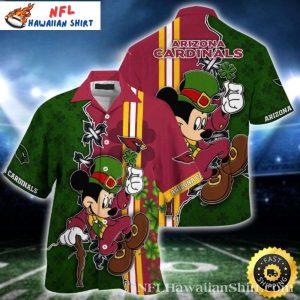 Arizona Cardinals Hawaiian Shirt – Mickey’s St Patrick’s Day Edition