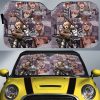 Armin Arlert Car Sunshade Custom Car Interior Accessories