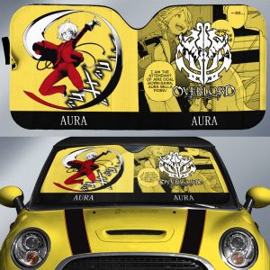 Aura Bella Fiora Car Sunshade Custom Overlord Anime For Car