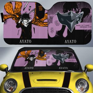 Ayato Kirishima Car Sunshade Custom Car Interior Accessories