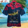 Baby Yoda Floral Force New England Patriots Hawaiian Shirt