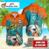 Baby Yoda Galactic Guardian Custom Miami Dolphins Hawaiian Shirt – Cosmic Fan Edition