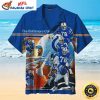 Baltimore Indianapolis Colts Legacy Hawaiian Shirt With Vintage Team Imagery