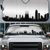 Barcelona Skyline Car Sunshade Custom Car Accessories