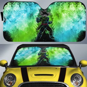 Bardock Car Sunshade Custom Anime Car Accessories