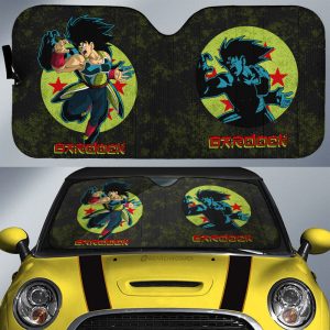 Bardock Car Sunshade Custom Car Interior Accessories