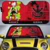 Bardock Car Sunshade Custom Dragon Ball Anime Manga Color Style